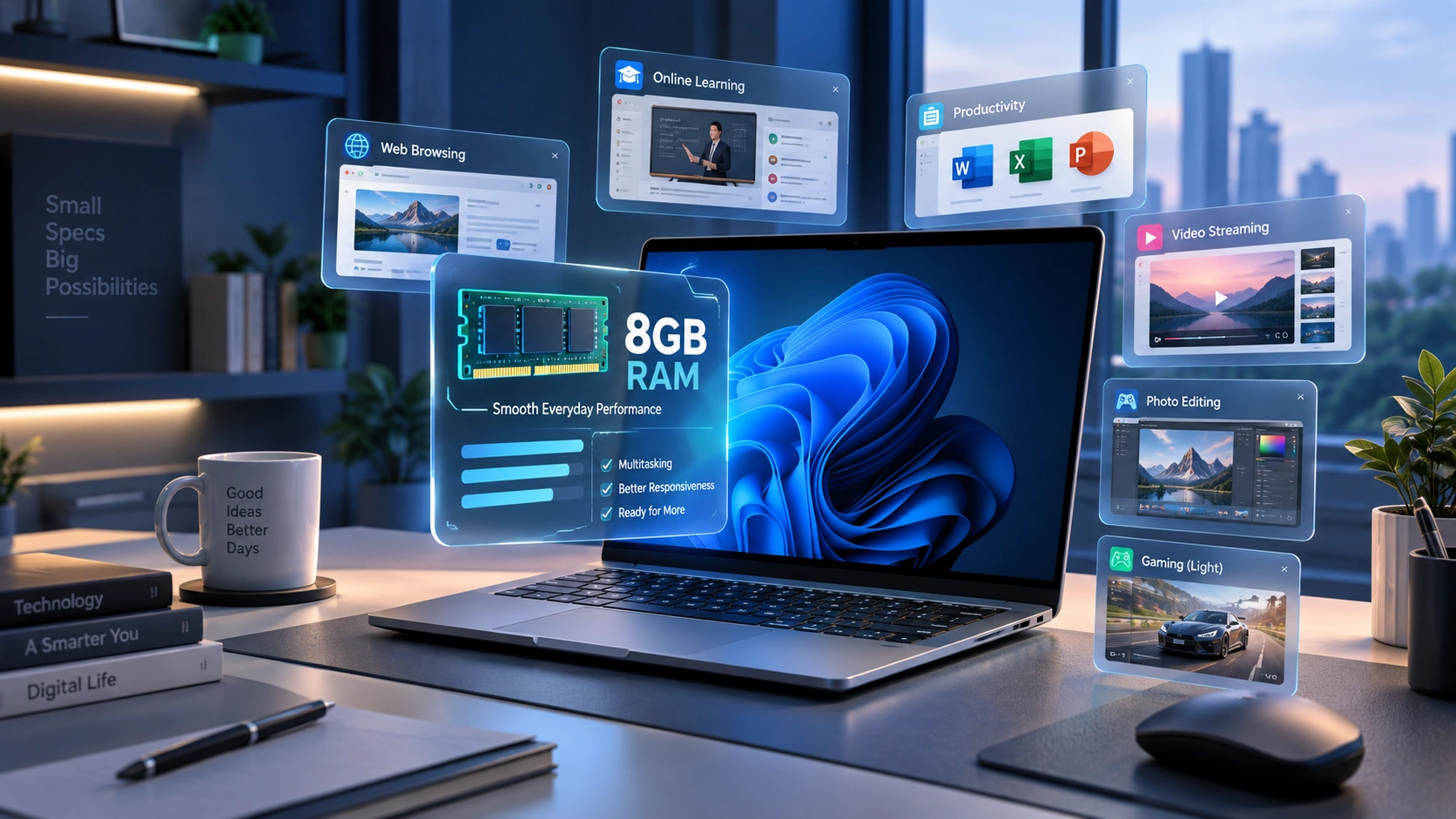 RAM 8GB cukup untuk apa
