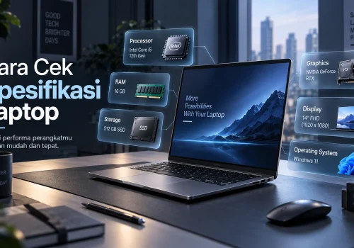 cara cek spesifikasi laptop